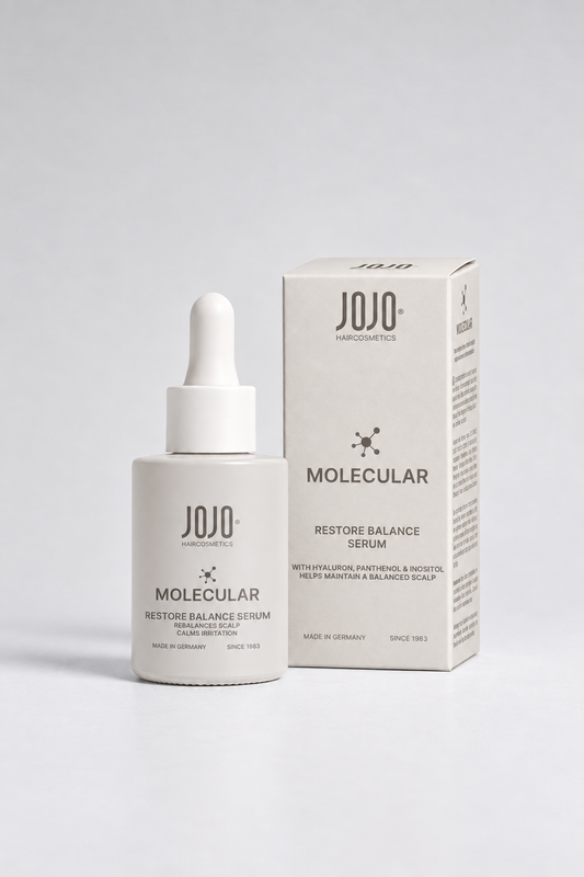 MOLECULAR RESTORE BALANCE SERUM – Flasche und Karton